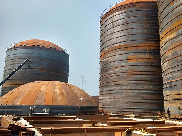 滨江焦粉钢板仓